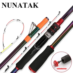 Caña ultraligera spinning NUNATAK UL con punteras sensibles