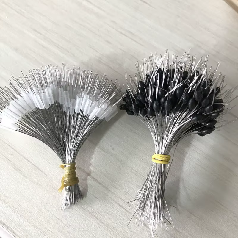 Flotador de silicona negro para pesca - imagen 4