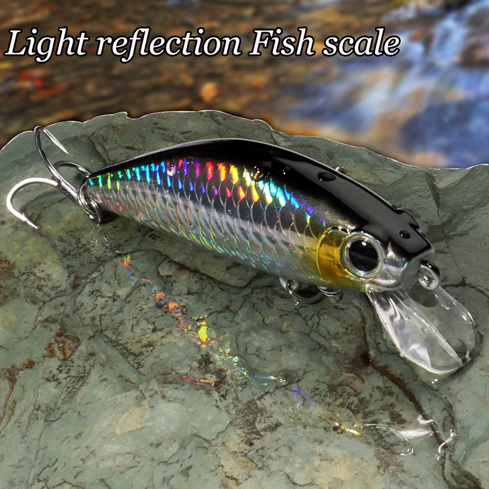 Señuelo Swimbait 11 g 7 cm - 3D Wobbler Crankbait Jerkbait - imagen 3