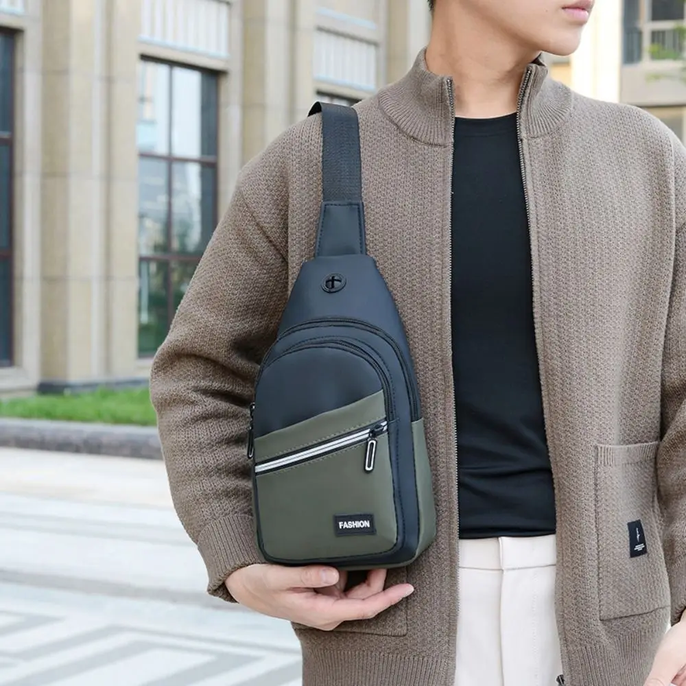 Bolso de pecho ajustable para ciclismo hombre, cruzado ligero - imagen 4