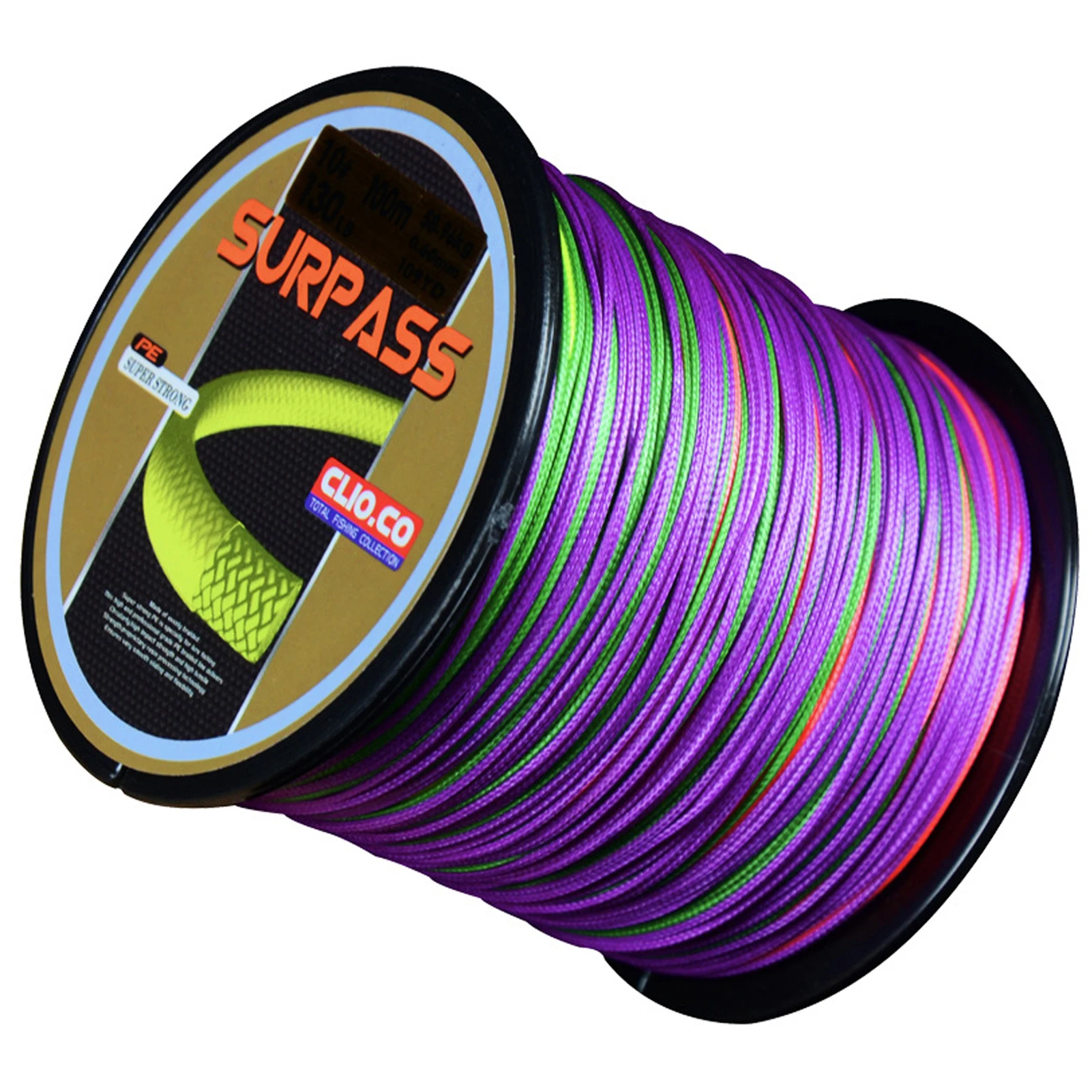 Línea Trenzada PE FISHER X-Strong Multicolor para agua salada - imagen 3