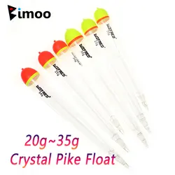 Bimoo Flotadores ponderados para salmón y Steelhead cristalino
