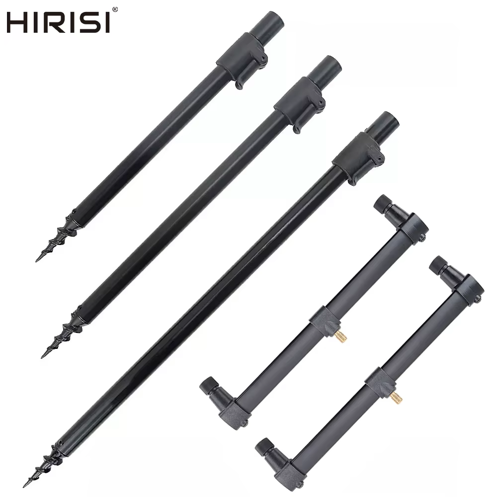 Hirisi Rod Pod de aluminio para carpfishing - imagen 2