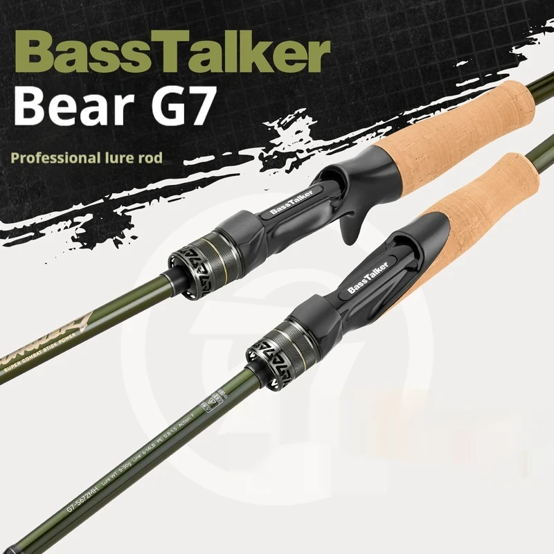 Caña spinning lubina Basstarker GV Ngler G7 – Acción M/MH/ML - imagen 2