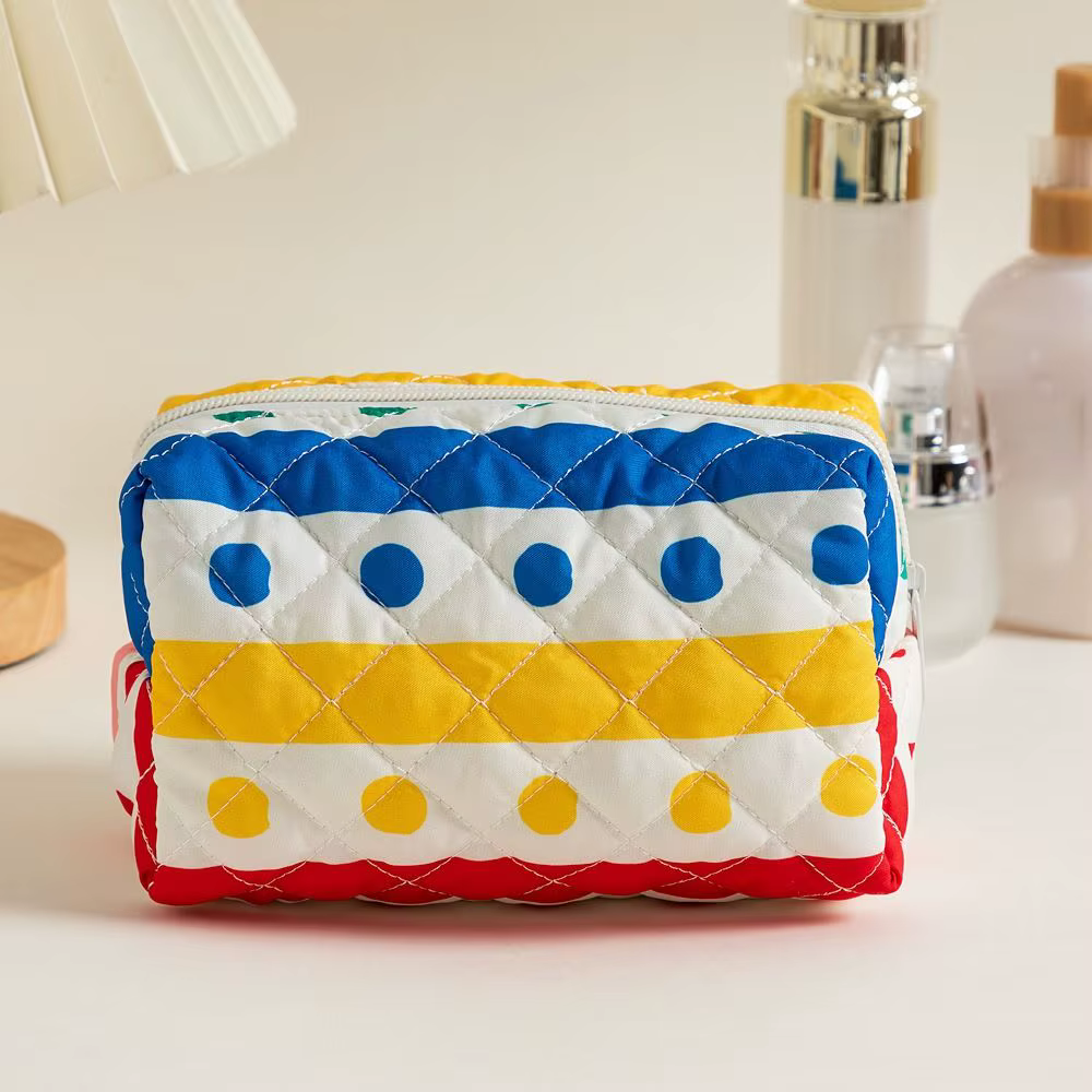 Neceser de Maquillaje Floral Kawaii, Organizador de Viaje - imagen 2