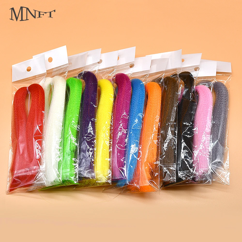 MNFT fibra EP sedosa 12 colores para moscas Streamer y Baitfish - imagen 2