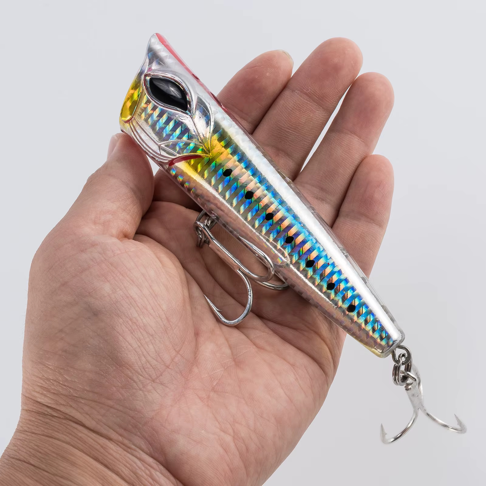 Popper Señuelo Oscilantes Atún – Cámara Burbujas Rociado Agua
