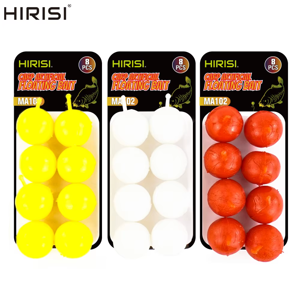 Hirisi Cebo Flotante Sabor Maíz – Bolitas Silicona - imagen 4
