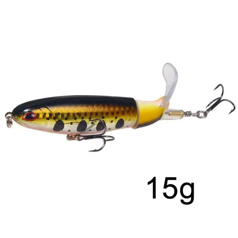 ALASICKA Popper 90mm para Lúcio – Señuelo topwater - imagen 5