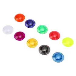 Cubiertas de pedal de efectos ABS multicolor para guitarra eléctrica