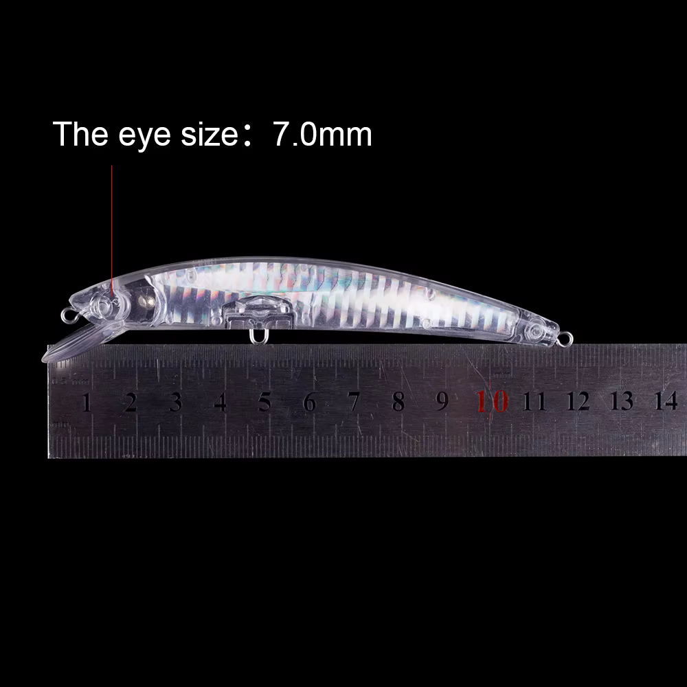 Hanlin Jerkbait Flotante – Señuelo shad para lubina - imagen 5