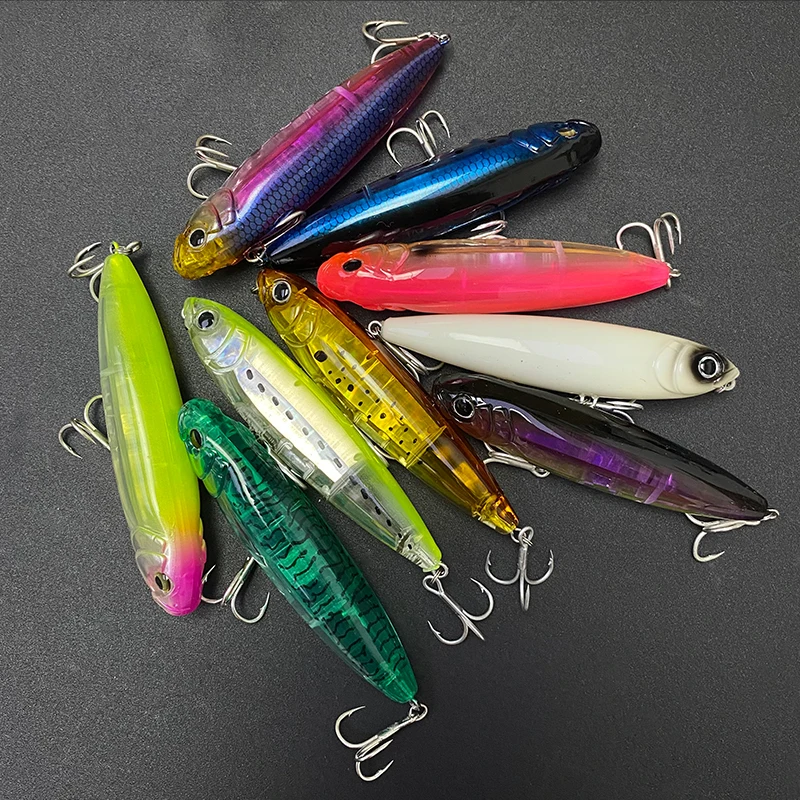 Señuelo stickbait flotante Surface Walker lápiz – para trucha y lubina - imagen 5