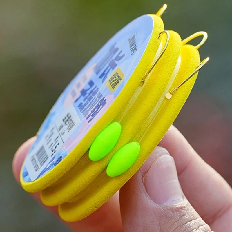 Anzuelos dobles Golden Haixi con línea auxiliar para peces grandes - imagen 5