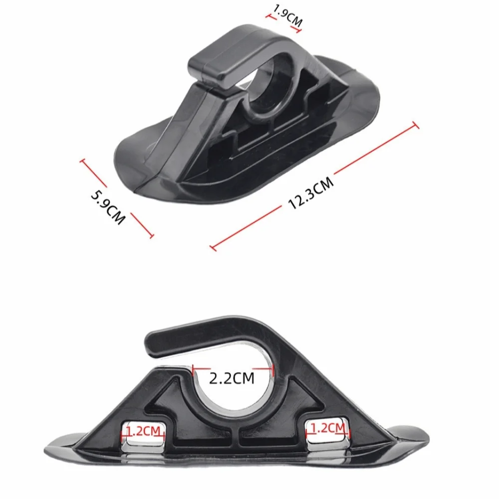 Clip para remos de PVC en bote