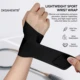 Muñequera transpirable de compresión ajustable, protección deportiva - imagen 3
