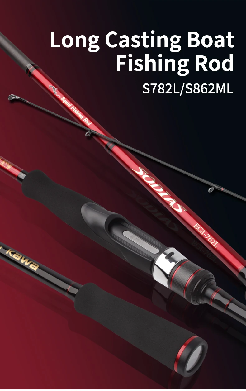Detalle de diseño y forma para pesca desde embarcación