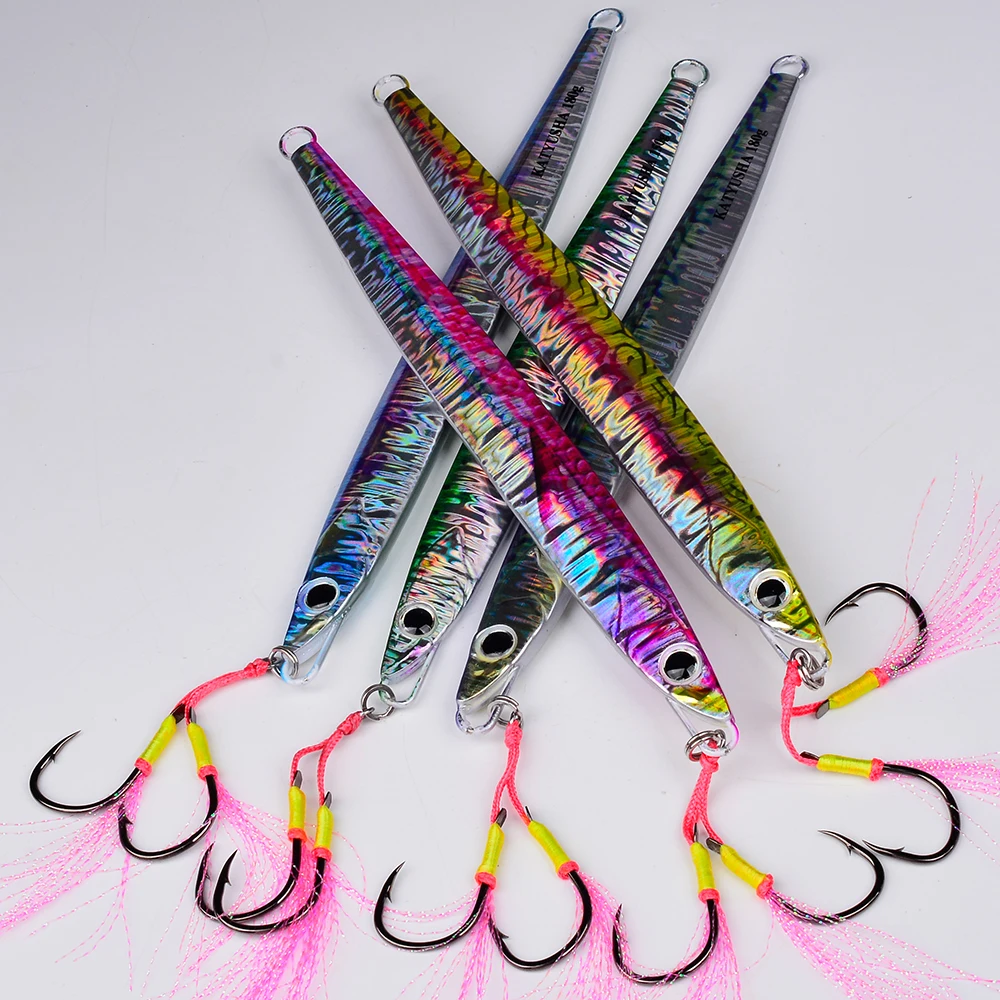 PROBEROS Jig metálico lento jigging con cuchara realista costa - imagen 5