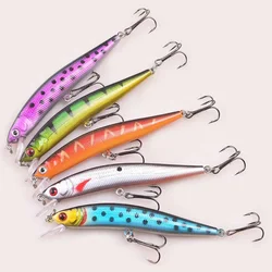 Wobbler flotante 10 cm para lubina y carpa – acción natural y duradera