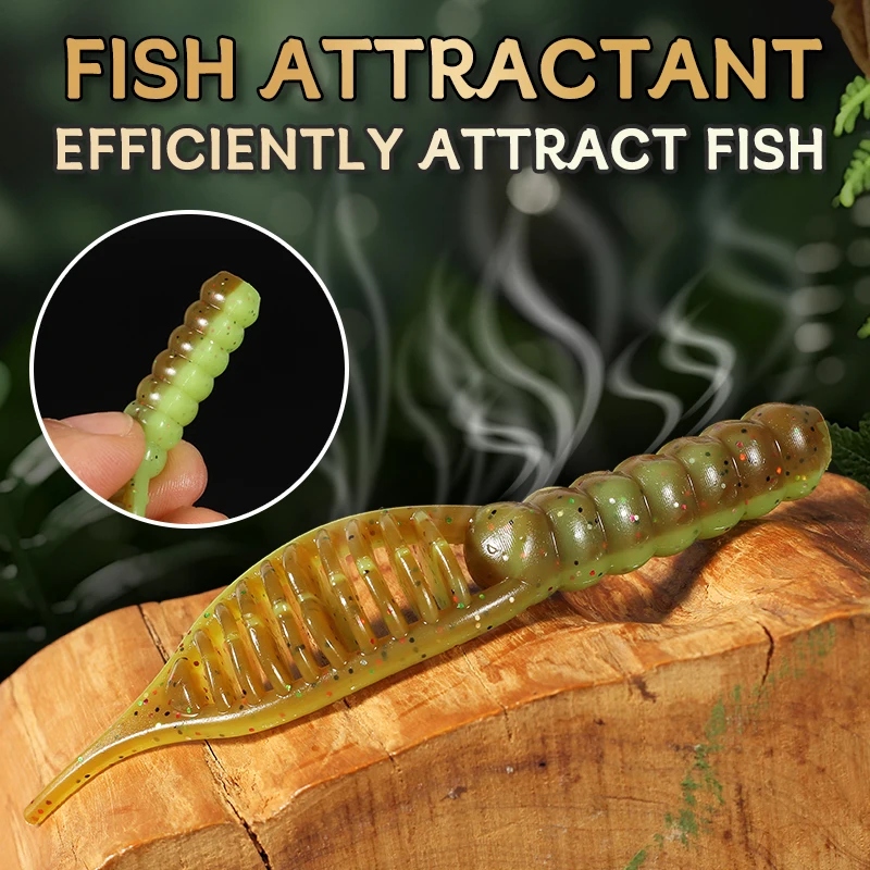 Fanatik Supercontinentes señuelos de pesca blandos – silicona larva - imagen 2
