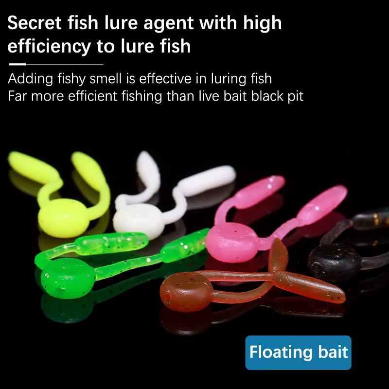 Swimbait flotante vinilo para trucha y lubina