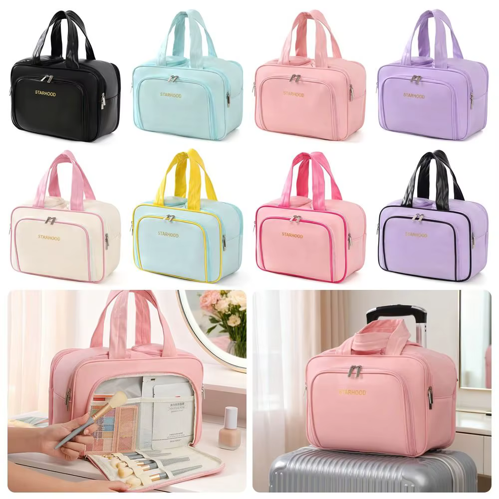 Organizador de Maquillaje Impermeable – Bolsas de Aseo Portátiles - imagen 3