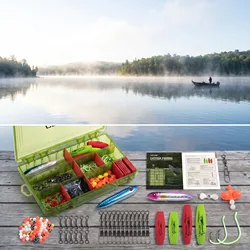 Kit de pesca bagre Goture con flotadores EVA y anzuelos circulares