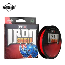 Línea PE SeaKnight Iron Shield Never Faded X8 doble capa