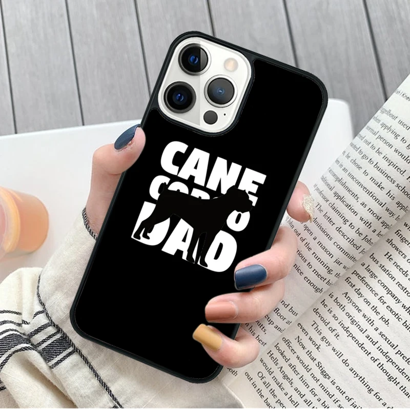 Funda Cane Corso Mastiff con citas — vista frontal