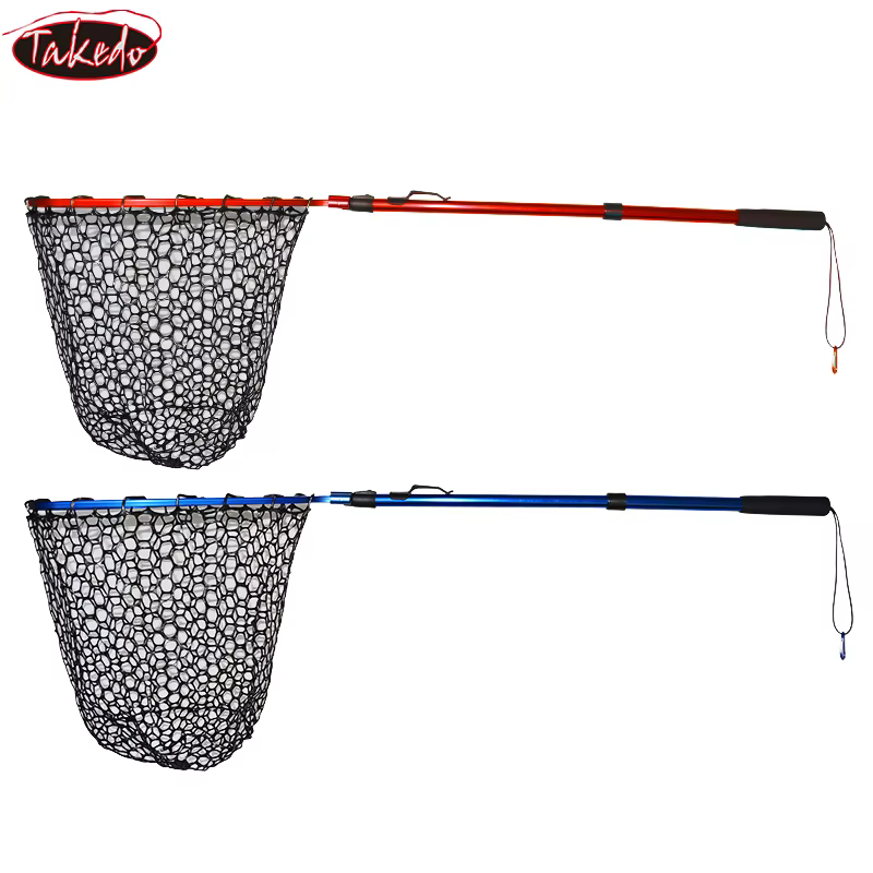 Salabardo plegable TAKEDO DS03 – Ultraligero con malla de goma