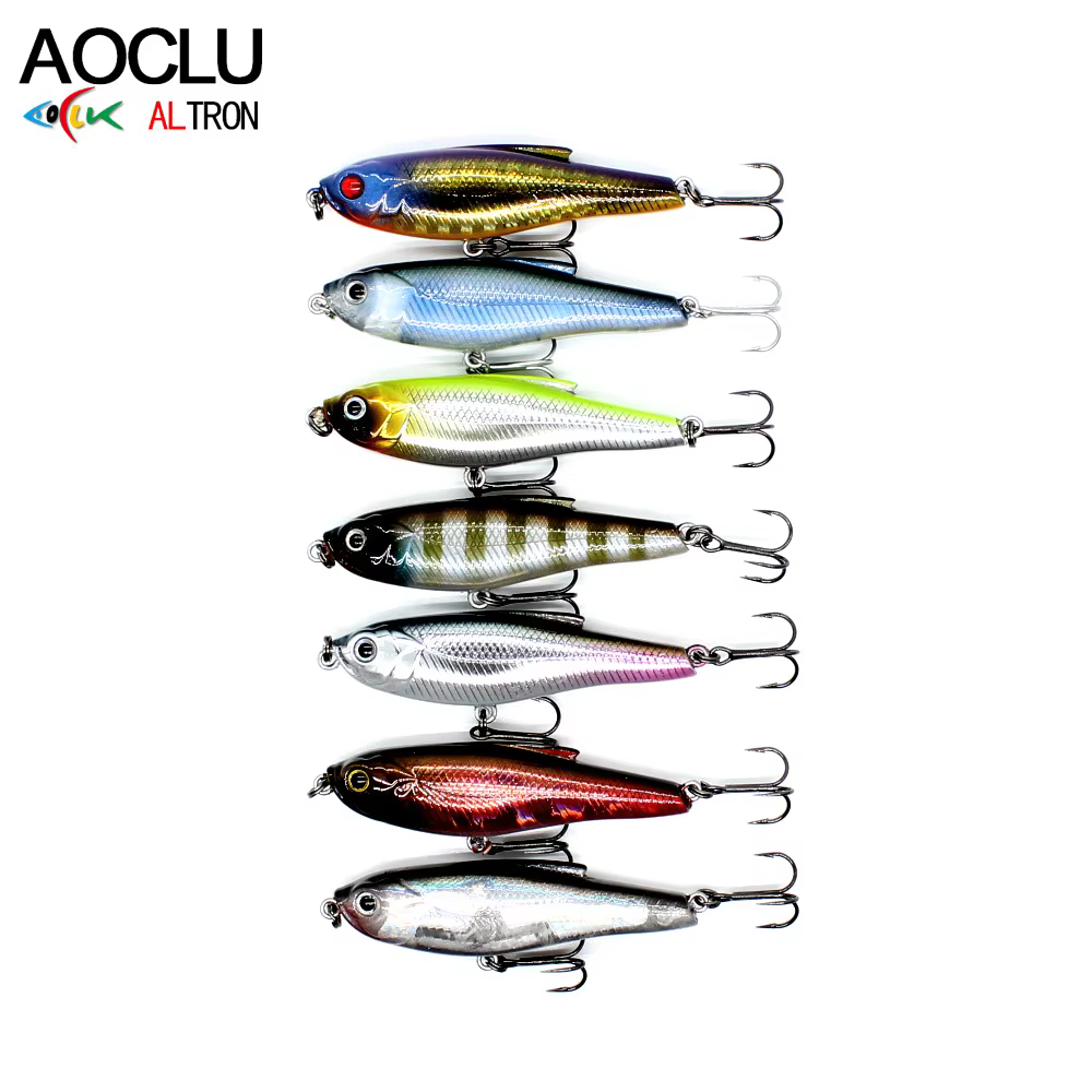 AOCLU Mini Lápiz Hundidor 48mm - Señuelo Minnow para Lubina - imagen 3