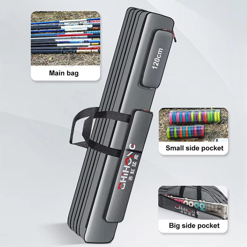 Funda caña pescar impermeable XA86G – Gran capacidad 70-130 cm - imagen 4