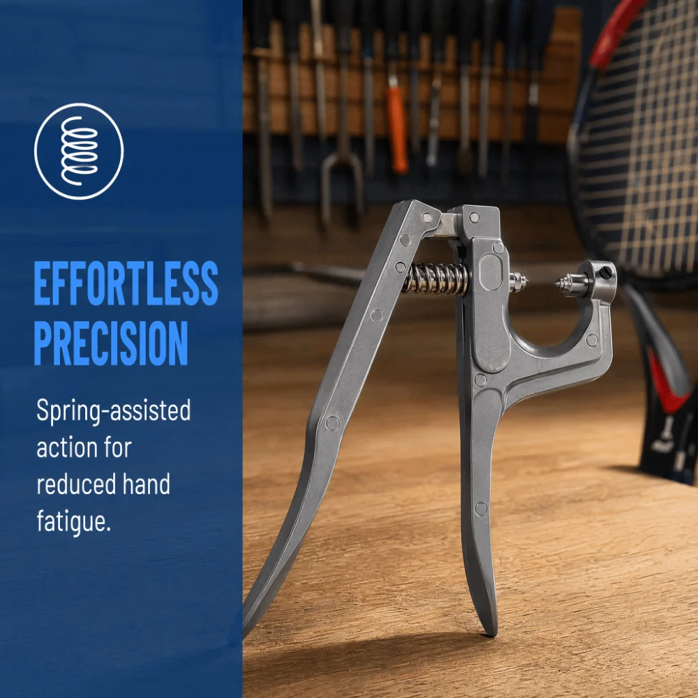 Alicates de precisión para ojales de bádminton con resorte compactos - imagen 5