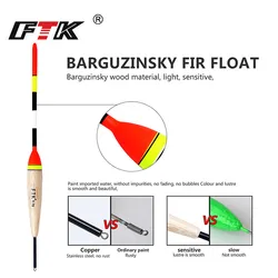 Barguzinsky Flotador Bobber Cobre para Carpa 19-23cm