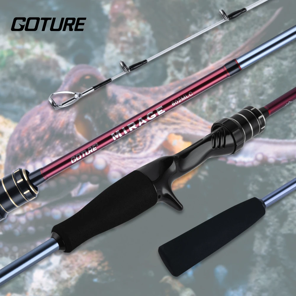 Goture Caña Jigging Ligera 30T Carbono M/ML - Sensibilidad Calamar - imagen 4