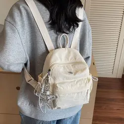 Mochila Ligera de Lona para Mujer – Versátil para Viajes y Ocio