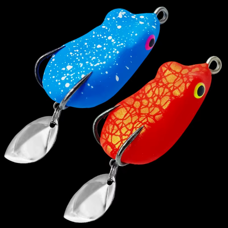 Señuelo Rana Superficie ShareShark Mini con Anzuelos Dobles - imagen 5