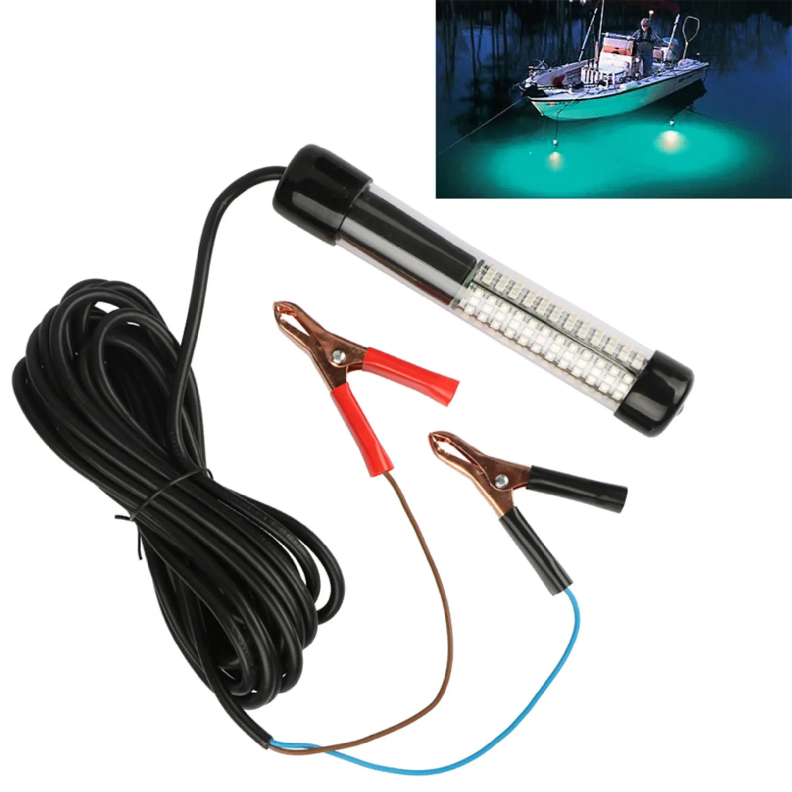 Luz subacuática LED IP68 Goture, ABS y PC para pesca - imagen 3