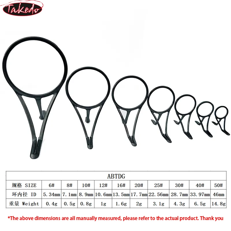 Anillos Guía Takedo para Caña de Pescar – Carpfishing - imagen 5