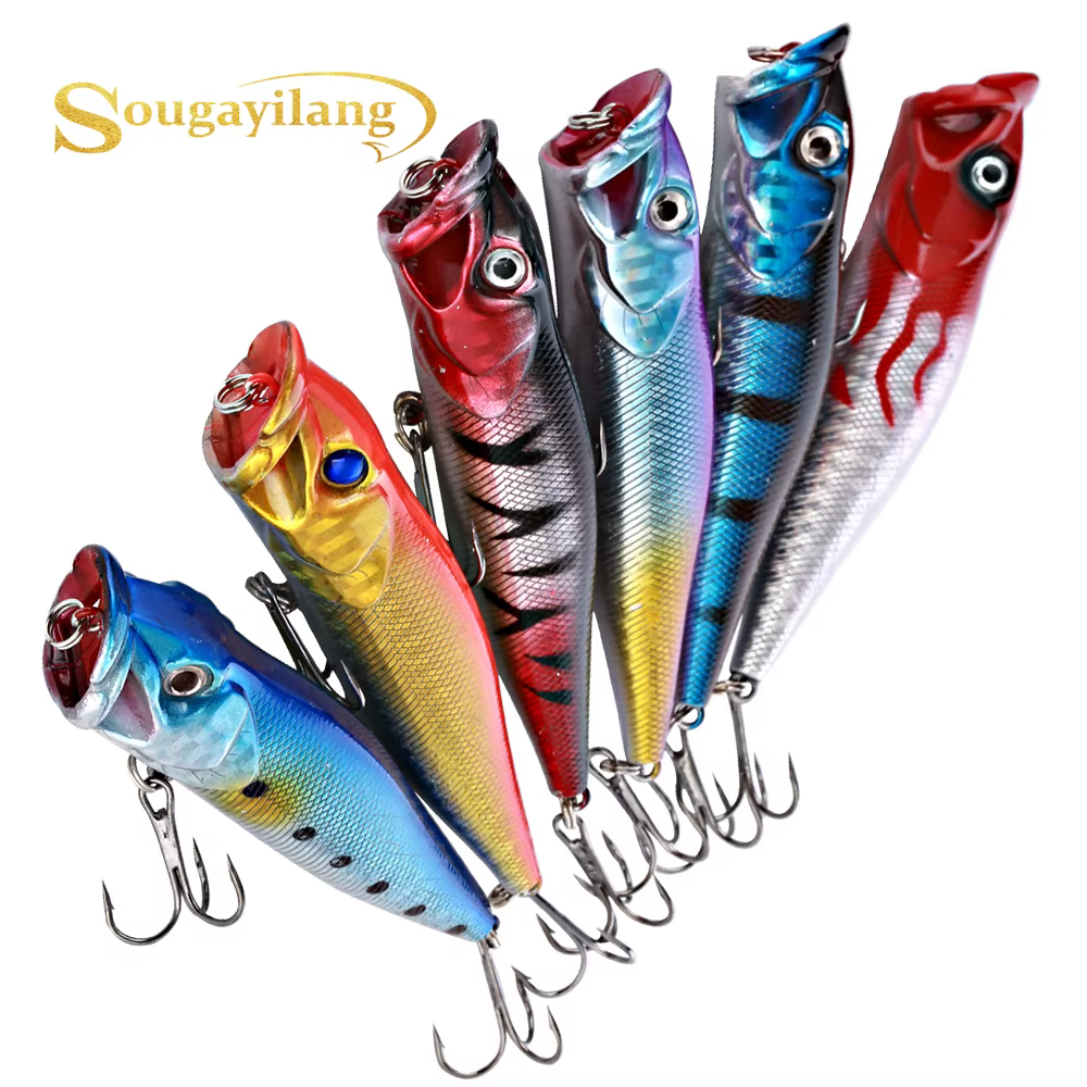 Sougayilang Swimbait duro para lubina – Versátil en agua dulce y salada