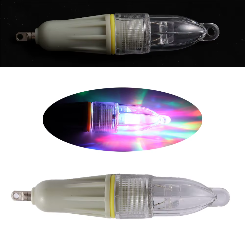 Señuelo LED 13 cm para pesca nocturna impermeable - imagen 4