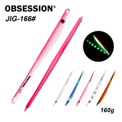 Obsession J166 señuelo de metal duro hundimiento rápido UV salada
