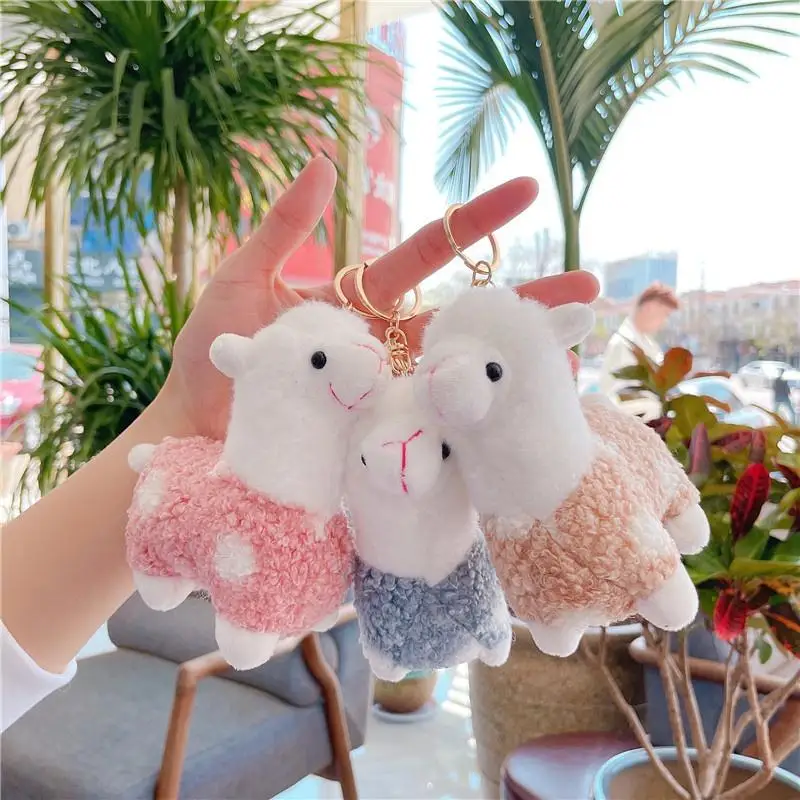 Llavero Alpaca peluche suave – Accesorio original para pesca - imagen 4