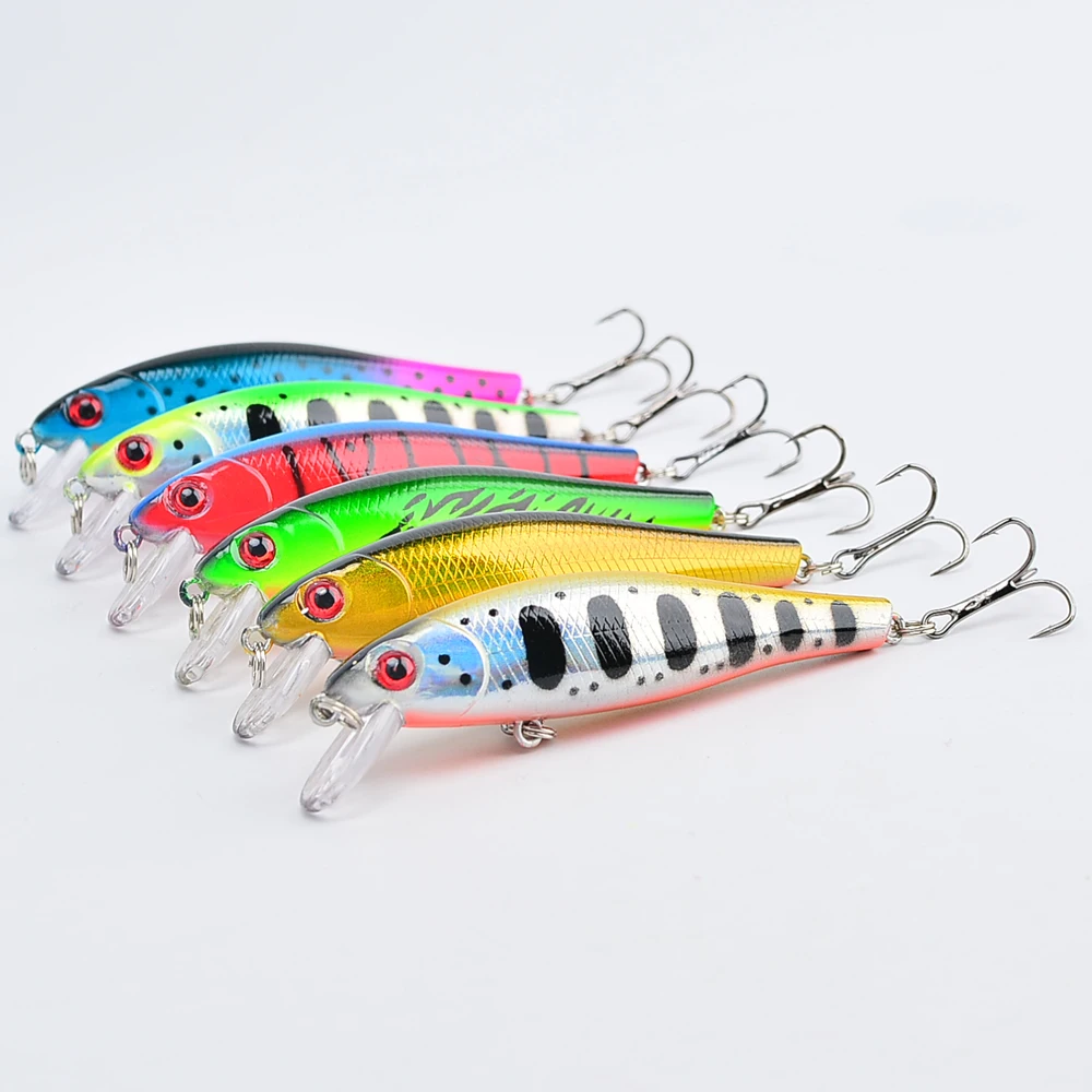Señuelo Crankbait con ojos 3D – Jig plástico - imagen 4
