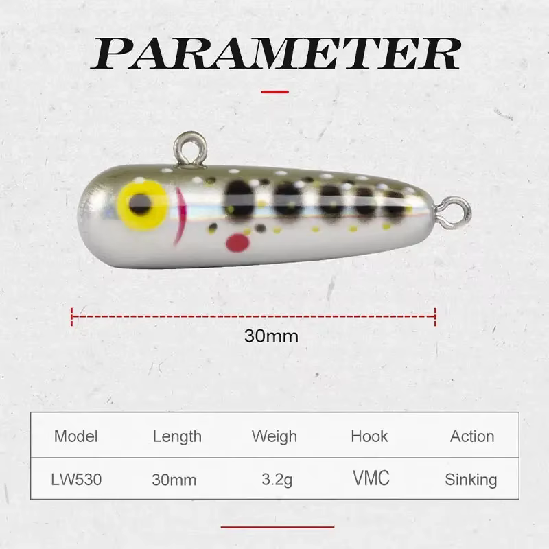 Hunthouse Swimmer II – Nadador sumergible para lubina - imagen 3