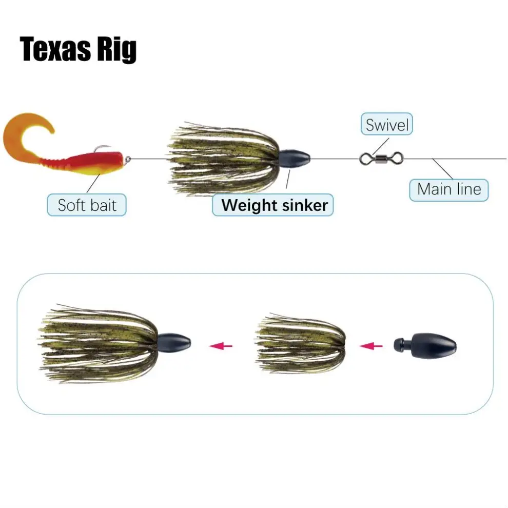 JINHONGKANG Plomos de tungsteno para pesca - Accesorio marino - imagen 4