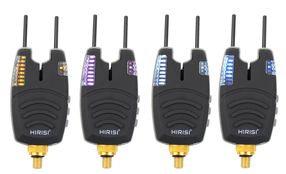 Alarma inalámbrica Hirisi para pesca de carpas B1230 con luz LED