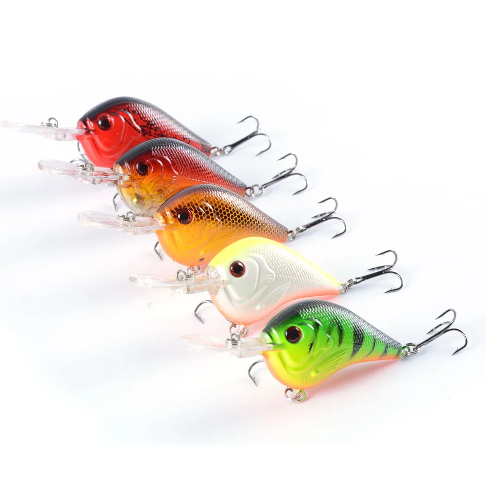 Señuelo Crankbait con ojos 3D y gancho de acero con carbono alto - imagen 4