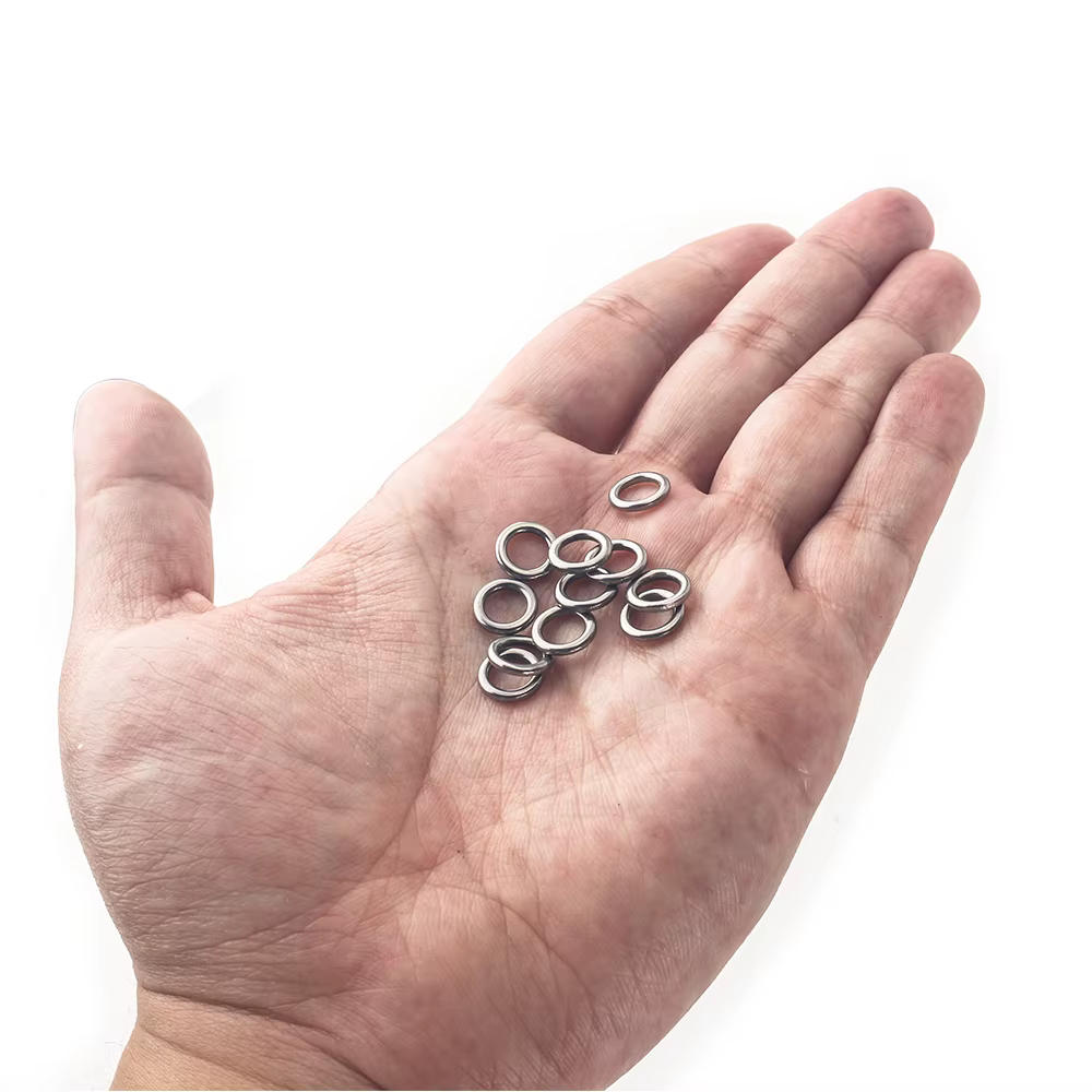 Anillos giratorios de acero inoxidable 304 para pesca de carpa - imagen 2