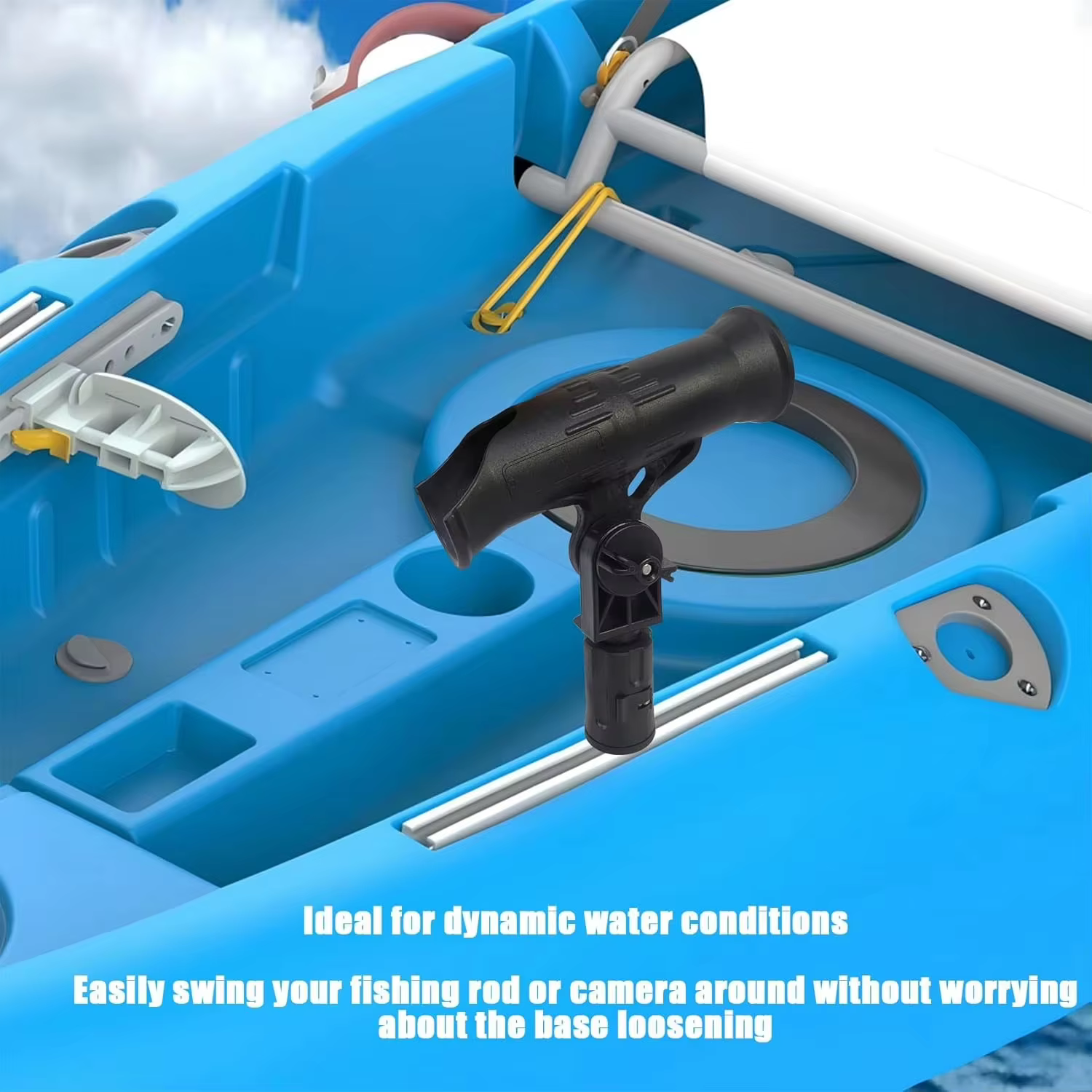Scotty Base Adaptadora para Kayak – Soporte Universal en Riel - imagen 5