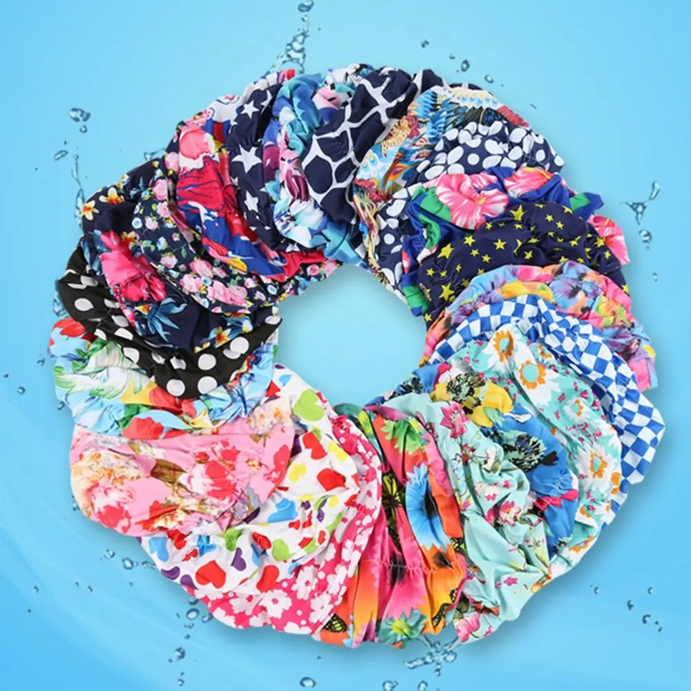 Gorro de natación elástico de nailon para pelo largo - imagen 2